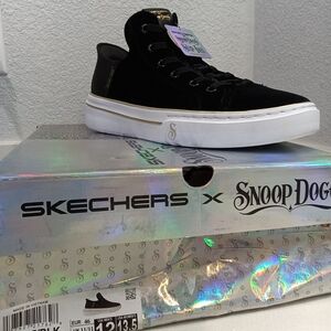 Skechers x Snoop Dogg Black Sneakers
